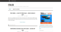 Desktop Screenshot of itbl0b.com